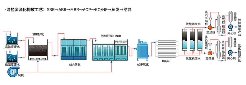 混盐零排放工艺